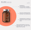 CLAV Pomegranate Extract 1000mg Daily Dose 40% Ellagic Acid Vegan Pomegranate Supplement Heart & Joint Support 60 Capsules Made in Germany