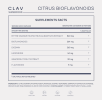 CLAV Citrus Bioflavonoids Vegan Flavonoids Supplements - Bitter Orange & Grapefruit Extract Antioxidant & Immune Support 60 Capsules Made in Germany