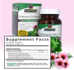 Echinacea And Goldenseal Root - Nature's Answer -  60 Vegetarian Capsules