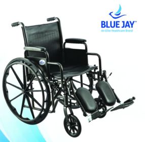 ROLL WITH ME 18" K2 Wheelchair DDA & Elevating Leg Rests