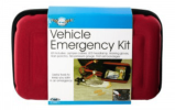 Vehicle Emergency Kit w/Zippered Case