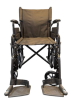 ROLL WITH ME - 18”, K1 Wheelchair, Flip-Back Desk Arms, Swing Away Footrests, 250LB Wt Capacity