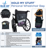 Hold My Stuff - Personal Wheelchair Bag, by Blue Jay