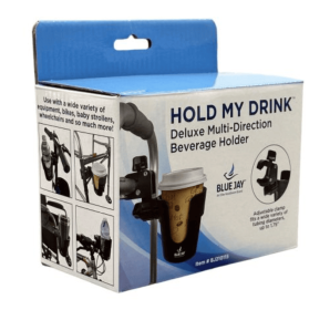 Hold My Drink Dlx Multi-Direct Beverage Cup Holder Blue Jay
