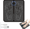 EMS Foot Massager - Pad Reflexology, Foot Acupoint Massage, Muscle Stimulation, Improve Blood Circulation, Pain Relief, USB Rechargeable