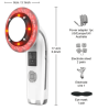 Handheld Home Use 8 in 1 Body Slimming Fat Belly Burning Device Multifunction High Frequency Facial Body Massager Device