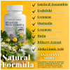 Advanced Vision Macular Support Eye Health Vision Supplement Lutein 400mg Zeaxanthin 10mg Eyebright Herb Lycopene & Bilberry Supplement for Eyes