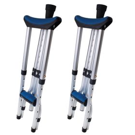 Carex Folding Crutches (Pair) Universal Size