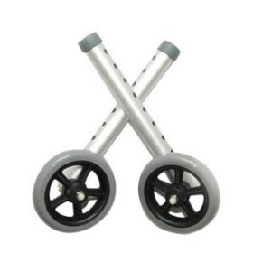ProBasics  - 5" Fixed Wheels w/ Glide Caps (Pair)