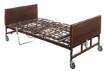 Bariatric Bed Package w/48" Bed, Mattress & Side Rails