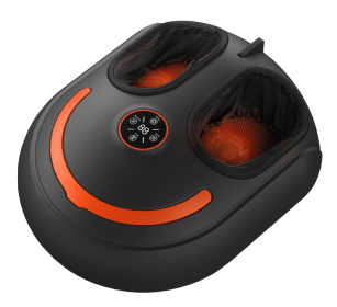 PSJB512 foot therapy, foot massager 40W 3D airbag massage 360° deep knee massage EMS2230HZ vibration + hot compress + air pressure + kneading + infrar