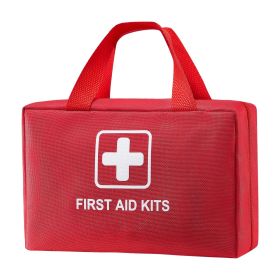 First Aid Kit 500 Pieces Large Survival Bag Emergency Medical Supplies for Travel or Home Care