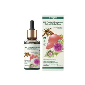 Googeer Milk Thistle Cordyceps Drops Relieve Body Fatigue And Discomfort Relaxing Essential Oil Care