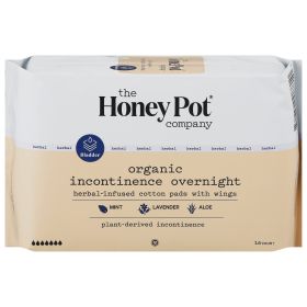 The Honey Pot - Pad Incontinence Night Herbal - 1 Each-16 Ct
