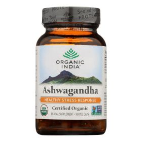 Ashwagandha by Organic India Wellness Supplements  - 1 Each - 90 Vcap