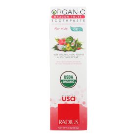 Radius - Toothpaste Dragon Fruit Child - 1 Each - 3 Oz