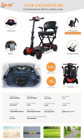 S302151-Electric folding mobility scooter