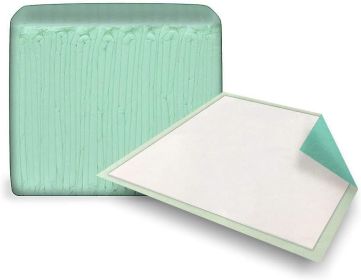 10 Pack Green Underpads 30 x 36. Disposable Backsheet Pads. Incontinence Care for Men; Women. Unisex Sanitary Hygiene. Effective Leak Protection