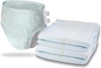 Adult Briefs Pack of 18 Adult Diaper Briefs Large Size 45 – 58 Premium Quality Adult Incontinence Care for Men; Women Unisex Sanitary Hygiene Heavy Ab