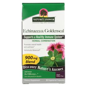 Echinacea and Goldenseal Root by Nature's Answer - 90 Vegan Caps