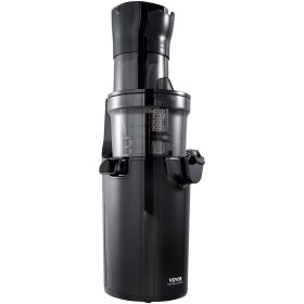 VEVOR Masticating Juicer, Cold Press Juicer Machine, 2.6" Large Feed Chute Slow Juicer, Juice Extractor Maker with High Juice Yield, Easy to Clean wit