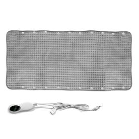 Extra Large Electric Heating Pad for Back Pain Relief with Buckles for Foot Hand Warmer with 10 Heating Levels Auto Shut Off Machine Washable Fast Hea