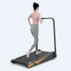 280LBS Treadmill Remote Portable Walking Aerobic Training Preset Program 2.5HP Silent motor Indoor Body Building Running Home / Office Fitness Adult M