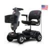 Outdoor compact mobility scooter with windshield ,300W Motor, Travel - Long Range Power Extended Battery with Cup holders & USB charger port