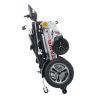 Intelligent Lightweight Foldable Electric Wheelchairs, Compact Power Wheelchair, Portable Folding Carry Wheelchair--SILVER