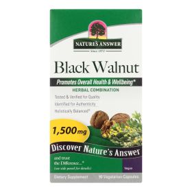 Nature's Answer - Black Walnut Complex - 90 Vegetarian CapsulesBlack Walnut | Vegan | Non-GMO | Antioxidant | Anti-Inflammatory