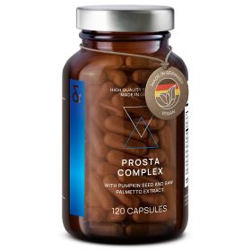 Prostate Health Supplement for Men by CLAV | Saw Palmetto Pumpkin Seed Black Garlic Nettle Extract Zinc Selenium - Urinary & Prostate Support