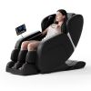 Full Body Massage Chair, Zero Gravity Mode, Deep Tissue Massage Chair, Foot Massage, 8 Fixed Massage Roller, LCD Touch Screen, Waist Heater, Blue
