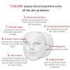 LED 7  Color Light Therapy Mask Facial Skin Care Mask Skin Rejuvenation Home Face Lifting Whining Beauty Device Face Skin Treatment