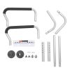 VEVOR Toilet Safety Rail, Bathroom Toilet Seat Frame, Adjustable Width & Height Fit Most Toilets, Supports 300lbs
