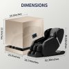 Full Body Massage Chair, Zero Gravity Mode, Deep Tissue Massage Chair, Foot Massage, 8 Fixed Massage Roller, LCD Touch Screen, Waist Heater, Blue
