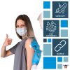 White Cotton Gauze Pads Non Sterile, 2 x 2 Inches. 100 Pack Disposable Non Sterile Gauze Pads. 12-Ply Absorbent Surgical Gauze Pad. Breathable Medical