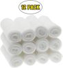 Conforming Stretch Gauze 3". Pack of 12 Bandages Rolls. Light Conforming Bandages. Rayon/Poly Knitted Stretch Gauze. Non-Sterile Wrap Gauze Bandages.