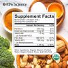 Vitamin B Complex Liquid Supplement by Raw Science - Vitamins B3 B6 B9 Folic Acid for Optimal Health Hair Skin Nails Support Vegan Super B Complex