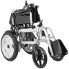 VEVOR Electric Wheelchair for Adults Seniors, 265 lbs Weight Capacity, 17.5in Width Lightweight Foldable Motorized Power Wheelchairs