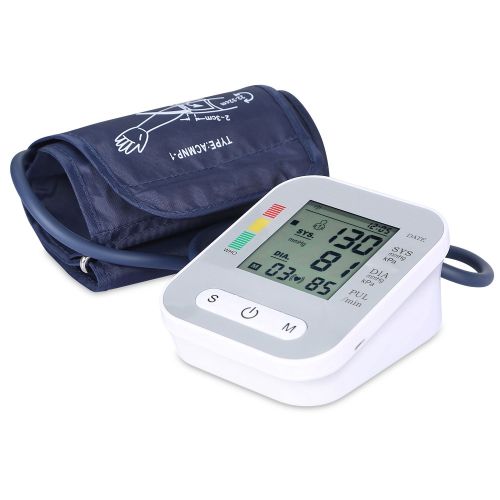 Digital Arm Blood Pressure Monitor LCD Digital Heart Beat BP Gauge Health Test w/Voice Digital Arm Blood Pressure Monitor LCD Digital Heart Beat BP Gauge Health Test w/Voice