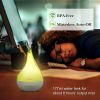 Ultrasonic Cool Mist Humidifier Aroma Essential Oil Diffuser Drop-shaped  for Home Office Spa Yoga Room Relax