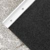10' Threshold Ramp,Portable Wheelchair Ramp,Carpeted Foldable Handicap Ramp,