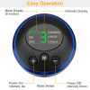 EMS Foot Massager Electric Foot Acupressure Mat USB Rechargeable Feet Circulation Massage Pad Acupuncture Points Stimulator Relaxation Tool