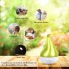 Ultrasonic Cool Mist Humidifier Aroma Essential Oil Diffuser Drop-shaped  for Home Office Spa Yoga Room Relax