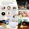 Ultrasonic Cool Mist Humidifier Aroma Essential Oil Diffuser Drop-shaped  for Home Office Spa Yoga Room Relax