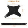 Heated Shoulder Brace Electric Heating Pad Therapy Shoulder Heating Wrap Compression Sleeve for Shoulder Pain Muscle Stiffness Bursitis Tendoniti