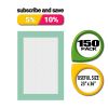 Pack of 150 Green Underpads 23 x 36 Disposable Backsheet Pads Incontinence Care for Men Women Unisex Sanitary Hygiene Effective Leak Protection f
