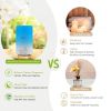 Ultrasonic Cool Mist Humidifier Mini Aroma Essential Oil Diffuser with Colorful Lights 4 Timer Settings