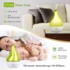 Ultrasonic Cool Mist Humidifier Aroma Essential Oil Diffuser Drop-shaped  for Home Office Spa Yoga Room Relax