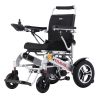 Intelligent Lightweight Foldable Electric Wheelchairs, Compact Power Wheelchair, Portable Folding Carry Wheelchair--SILVER